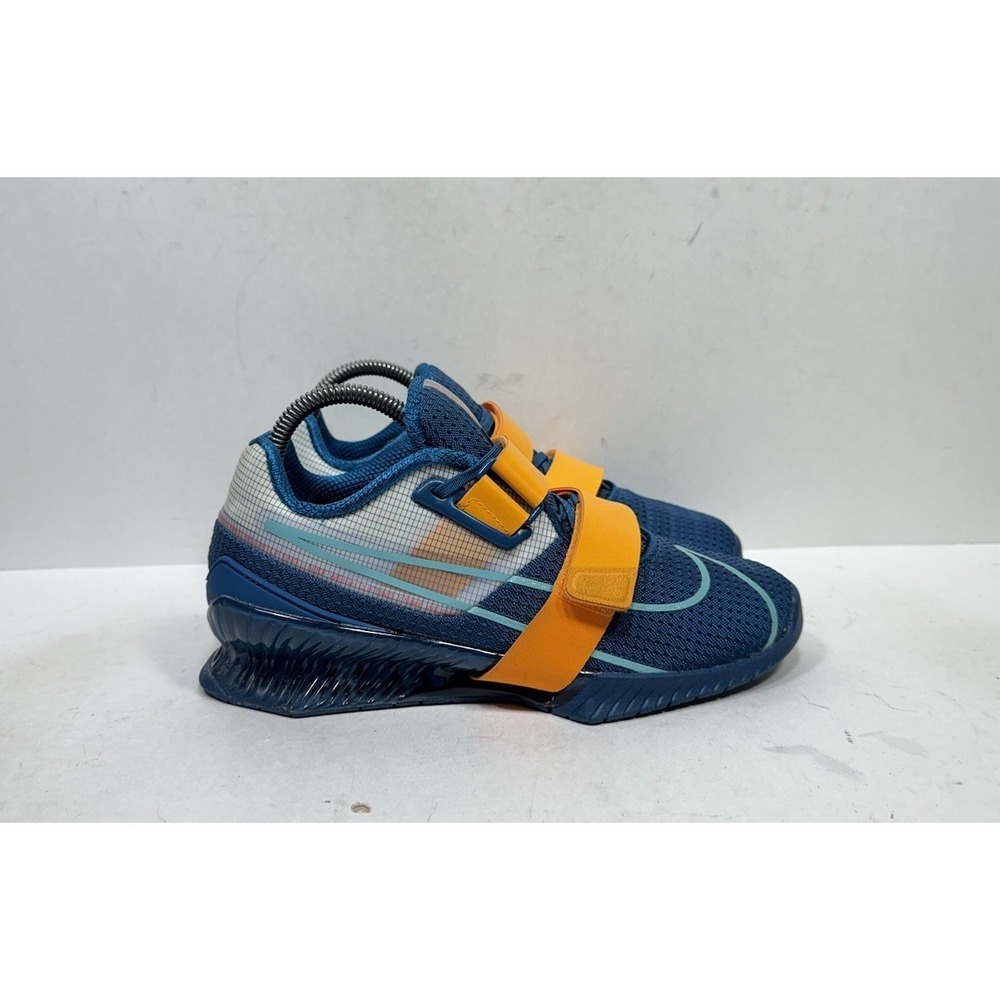 Nike Romaleos 4 Weightlifting Shoes Marina Kumquat Men's Size 6.5 CD3463-493